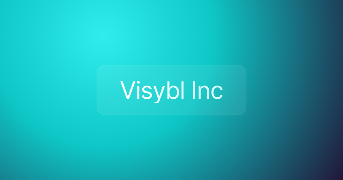 Visybl Inc
