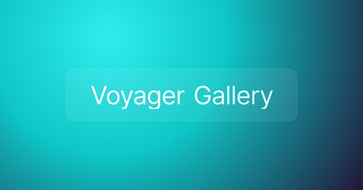 Voyager Gallery