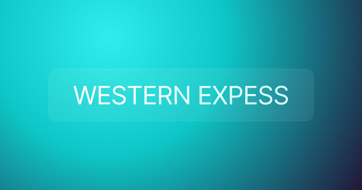 WESTERN EXPESS