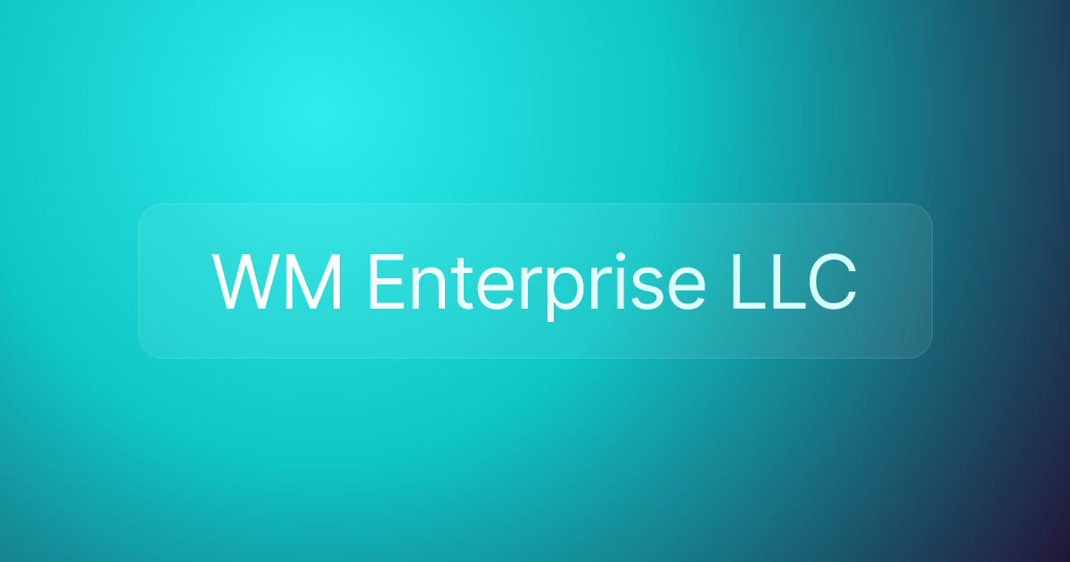 WM Enterprise LLC
