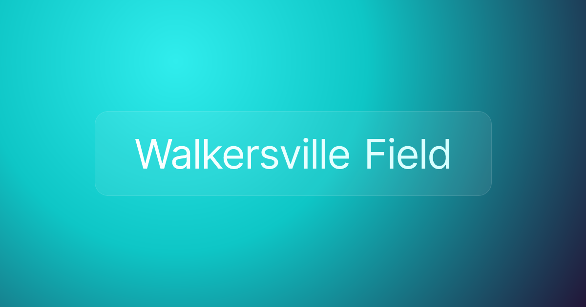 Walkersville Field