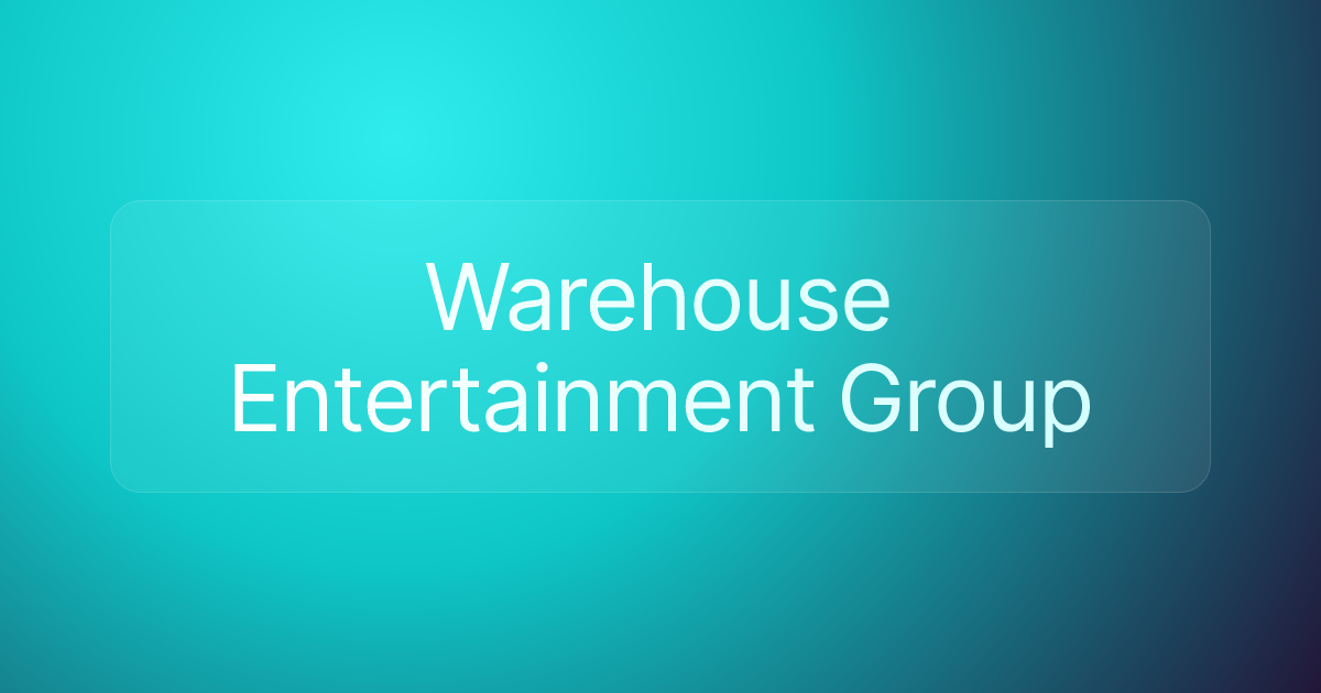 Warehouse Entertainment Group