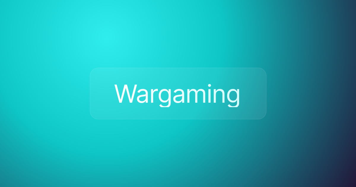 Wargaming