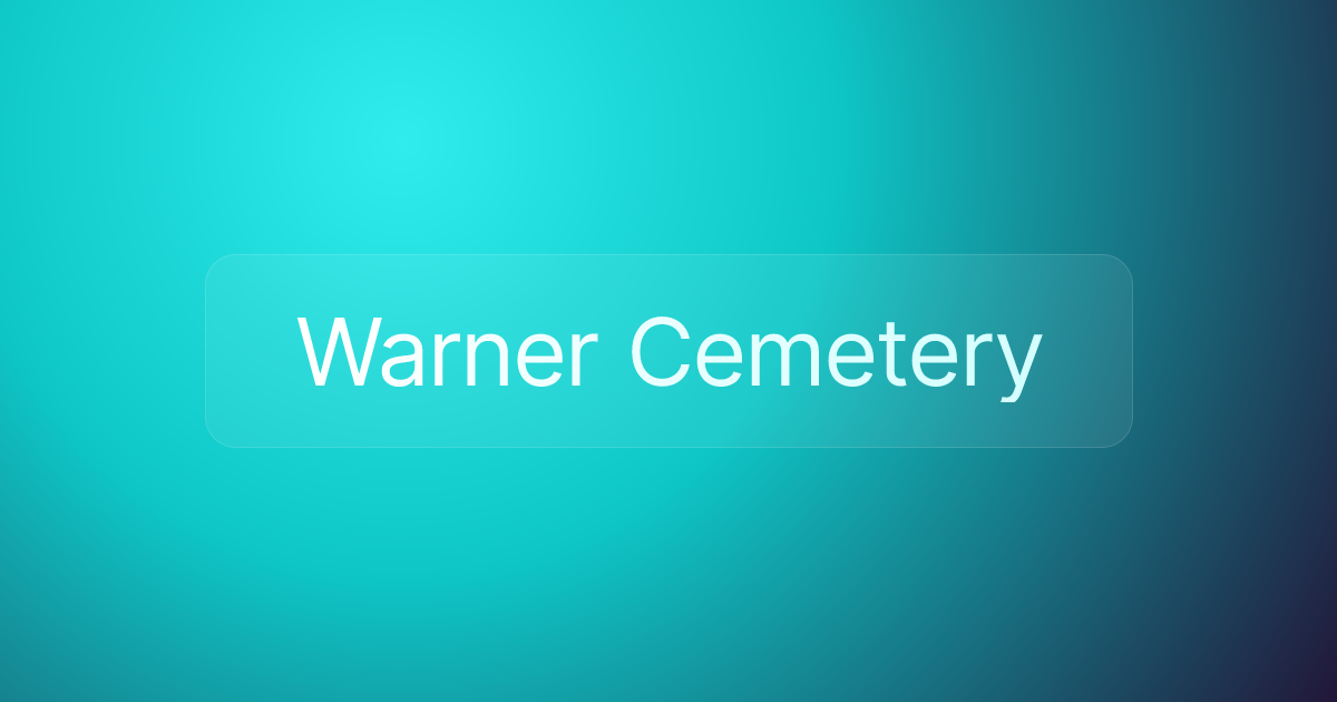 Warner Cemetery