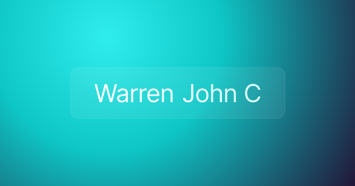 Warren John C