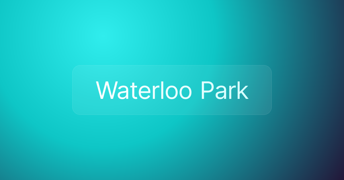 Waterloo Park