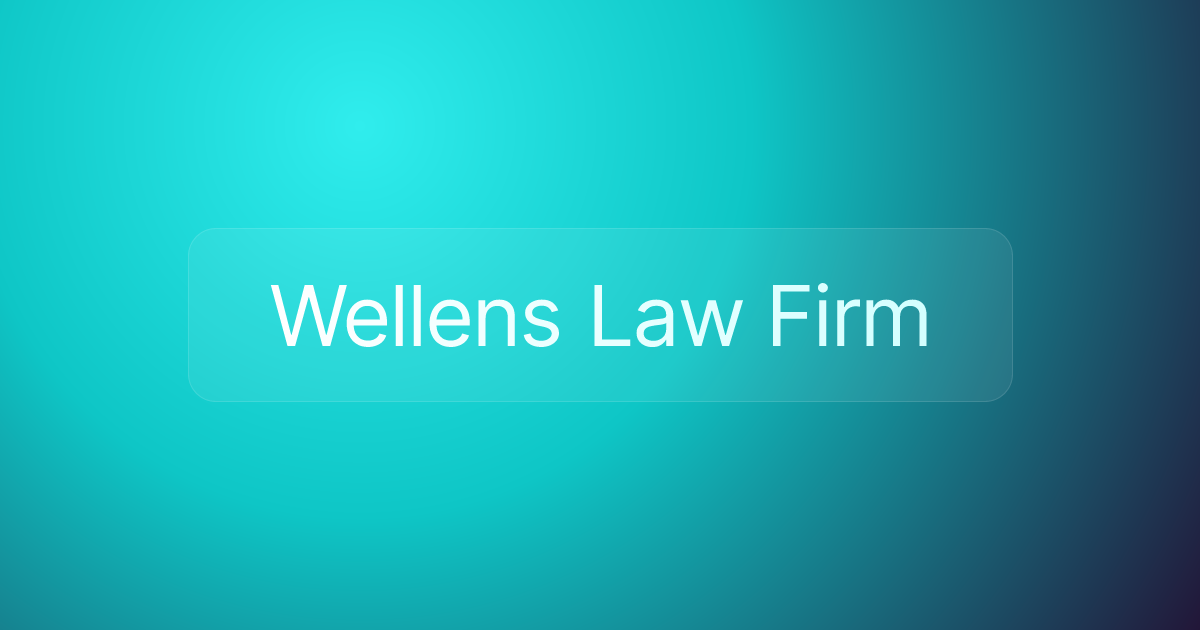 Wellens Law Firm