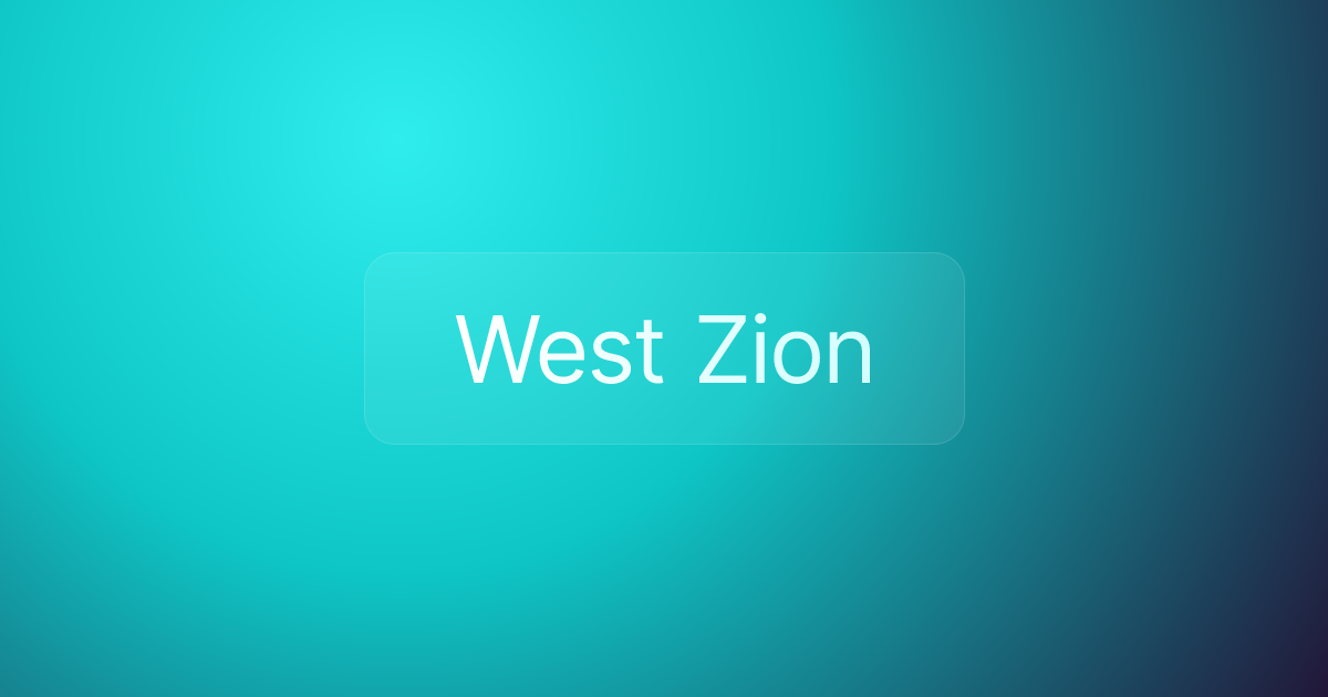 West Zion