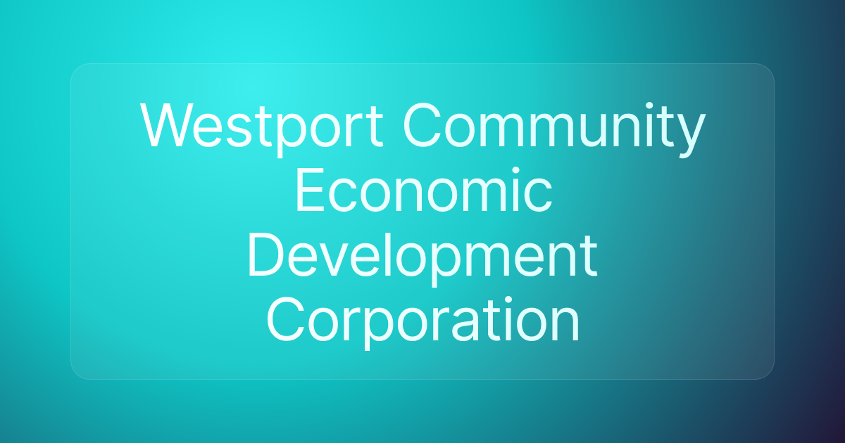 Westport Community Economic Development Corporation