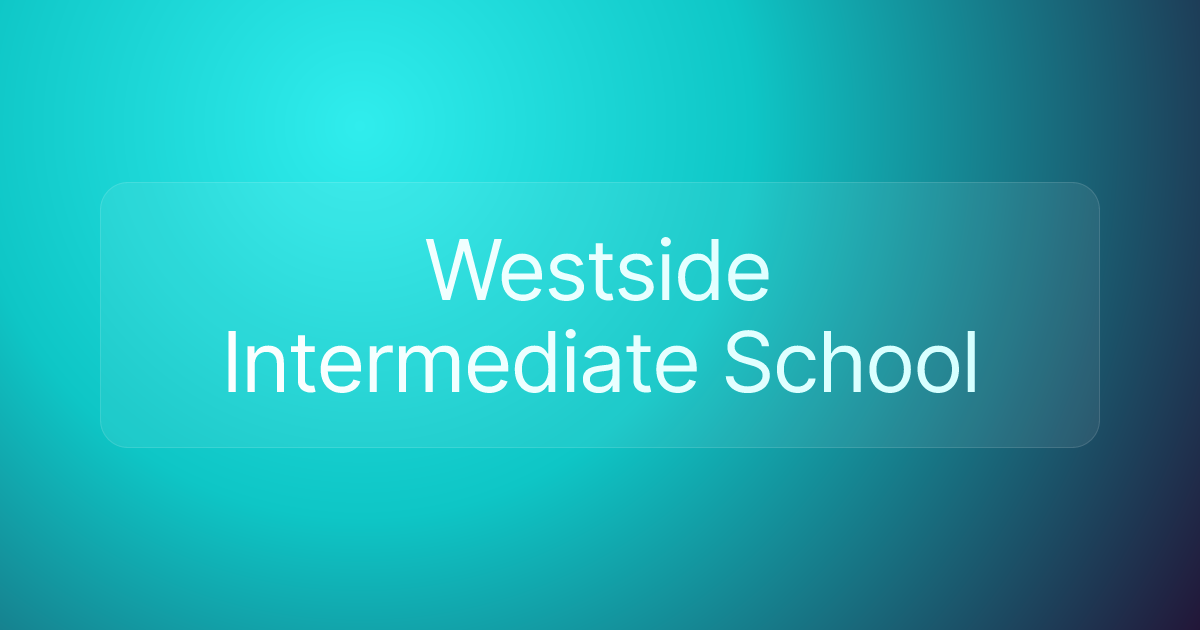 Westside Intermediate School