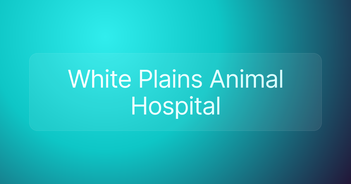 White Plains Animal Hospital