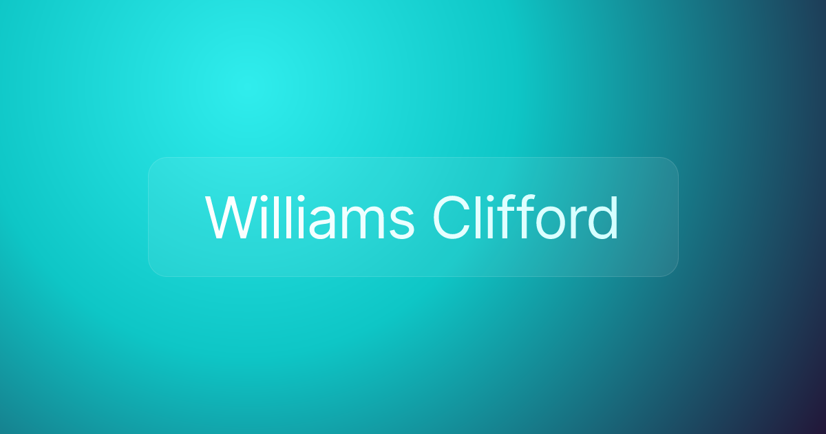 Williams Clifford