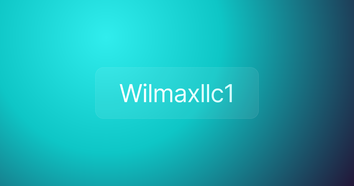 Wilmaxllc1