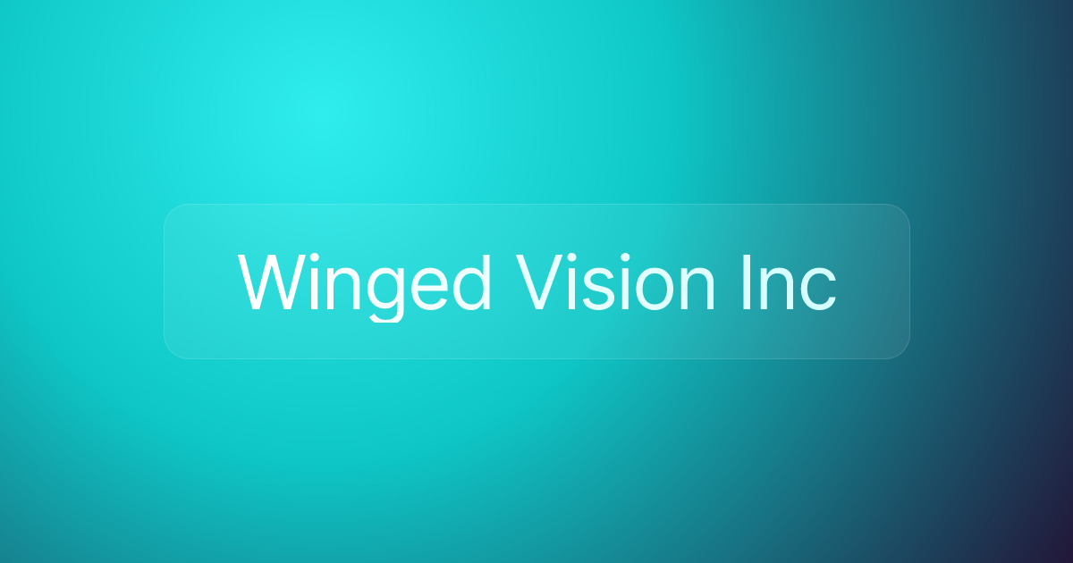 Winged Vision Inc