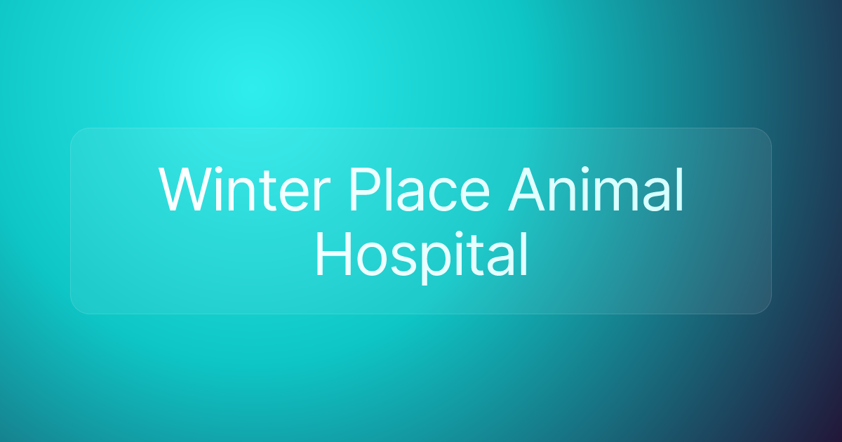 Winter Place Animal Hospital
