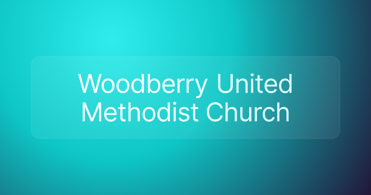 Woodberry United Methodist Church