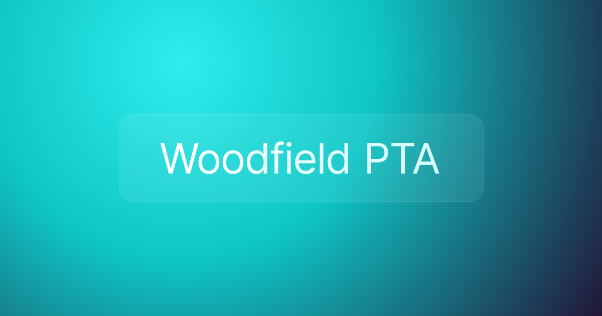 Woodfield PTA