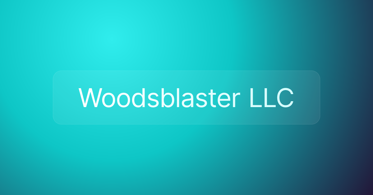 Woodsblaster LLC