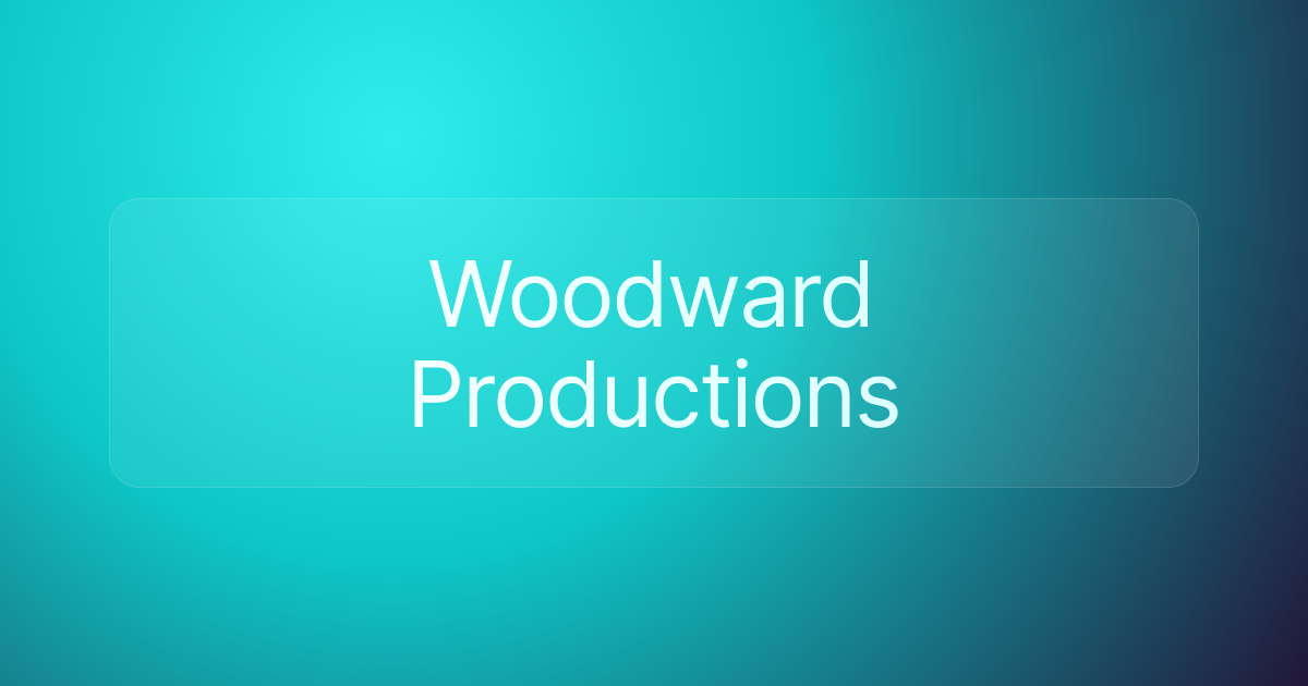 Woodward Productions