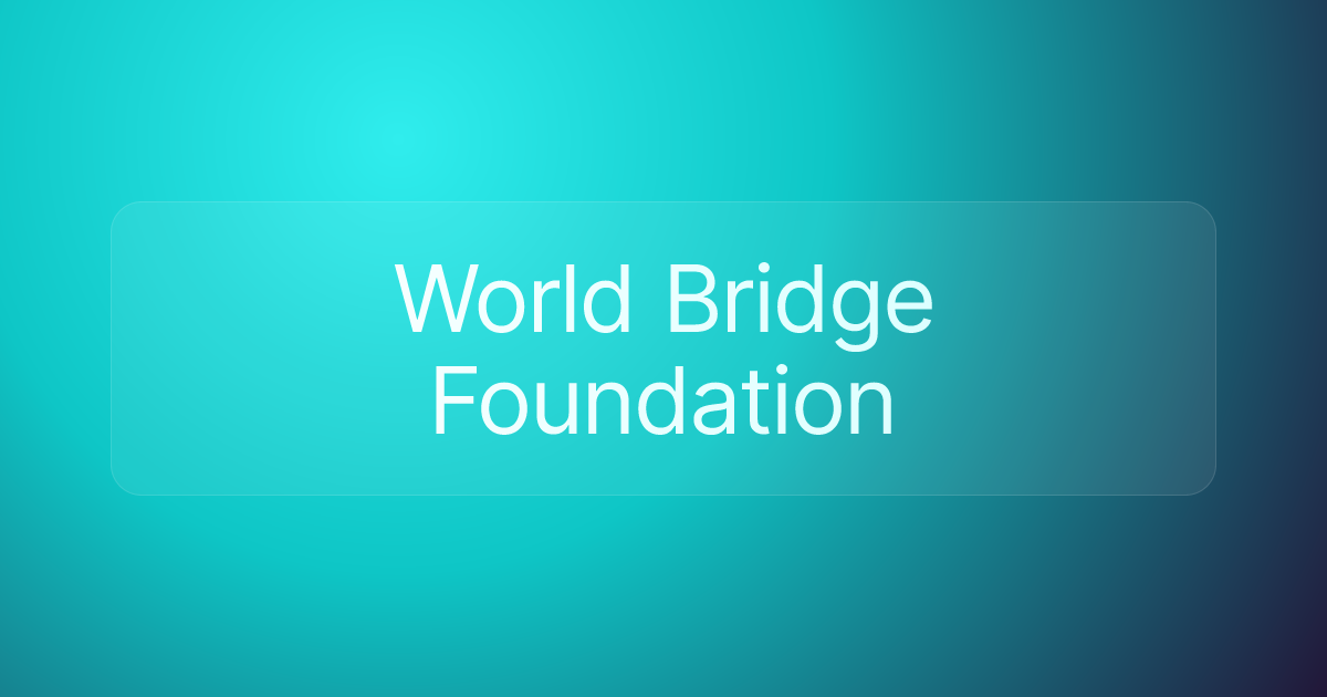 World Bridge Foundation