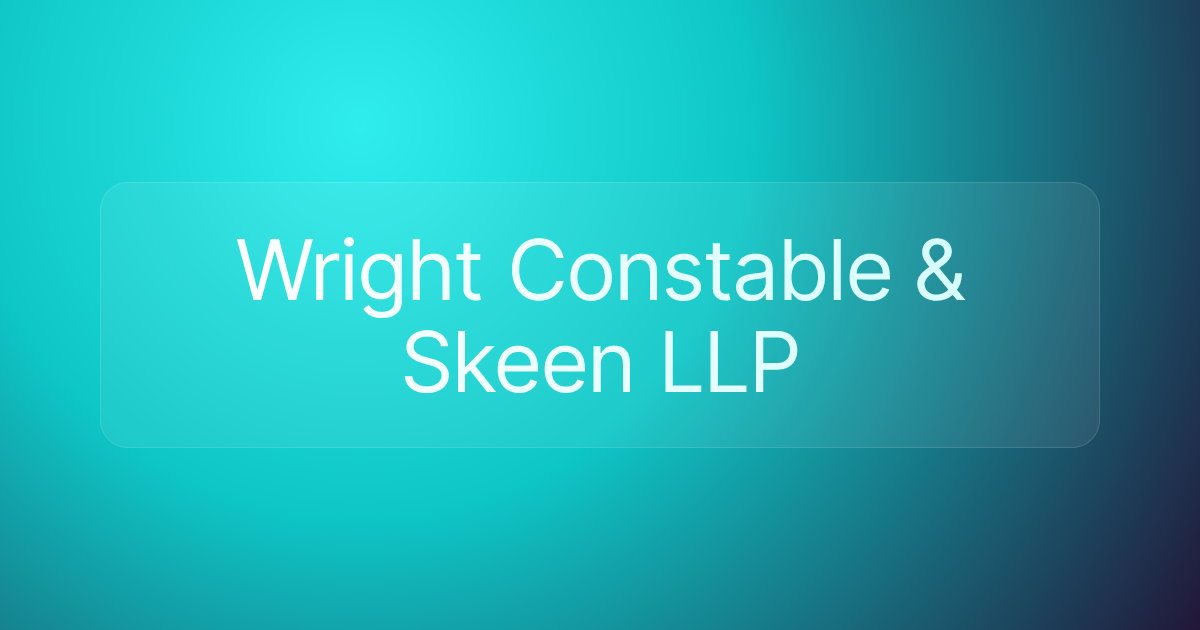 Wright Constable & Skeen LLP