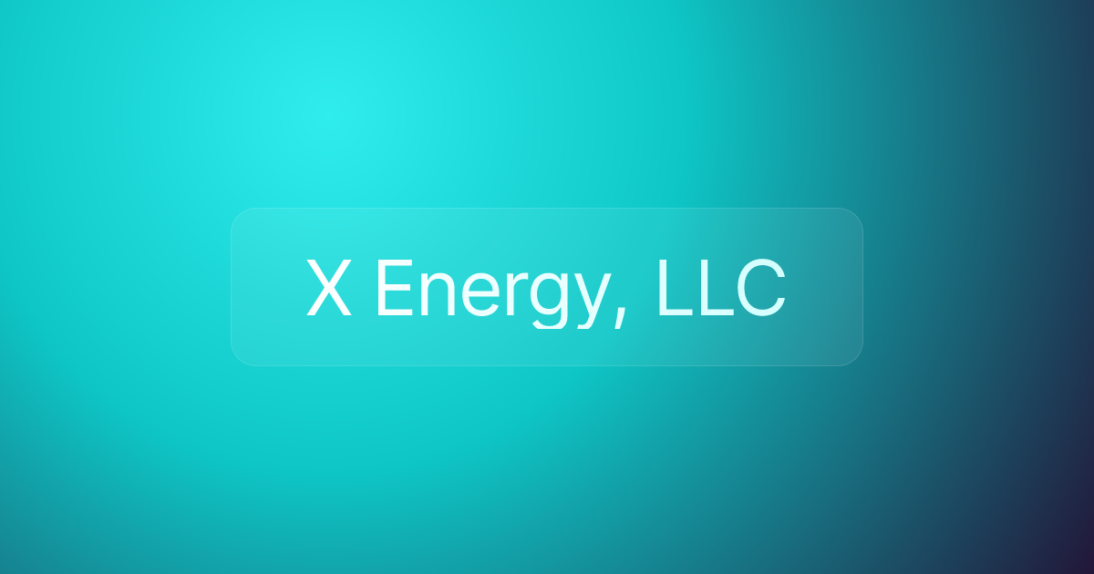 X Energy, LLC