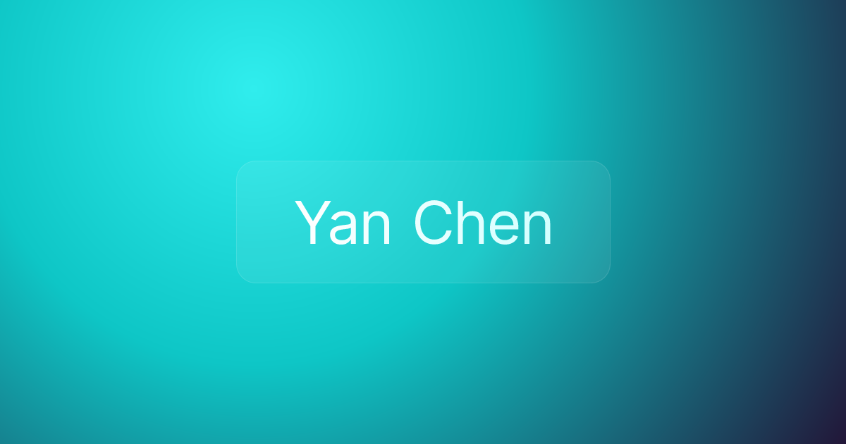 Yan Chen