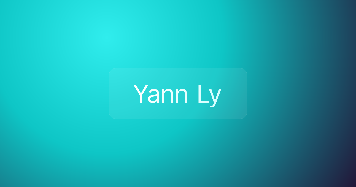 Yann Ly