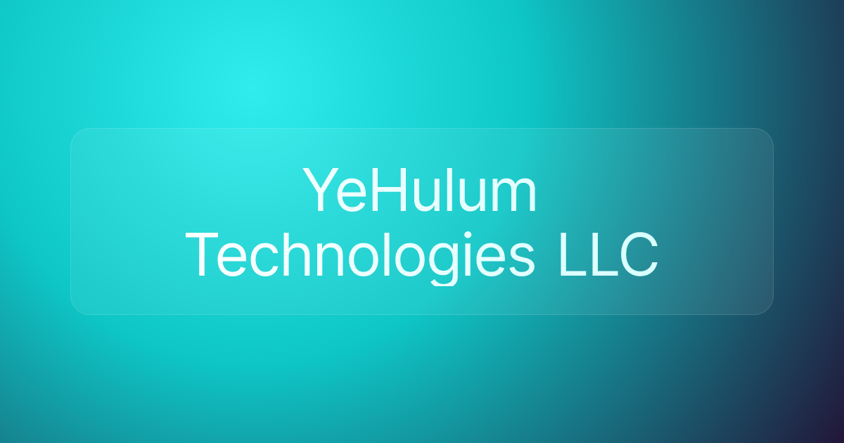 YeHulum Technologies LLC