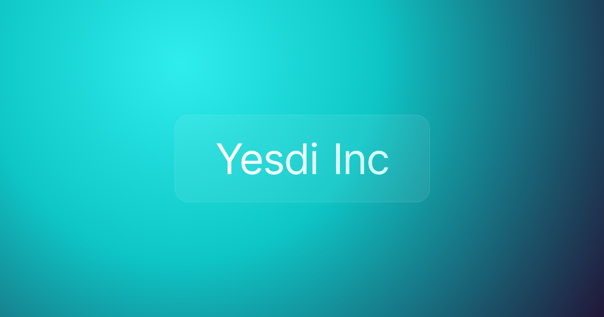 Yesdi Inc