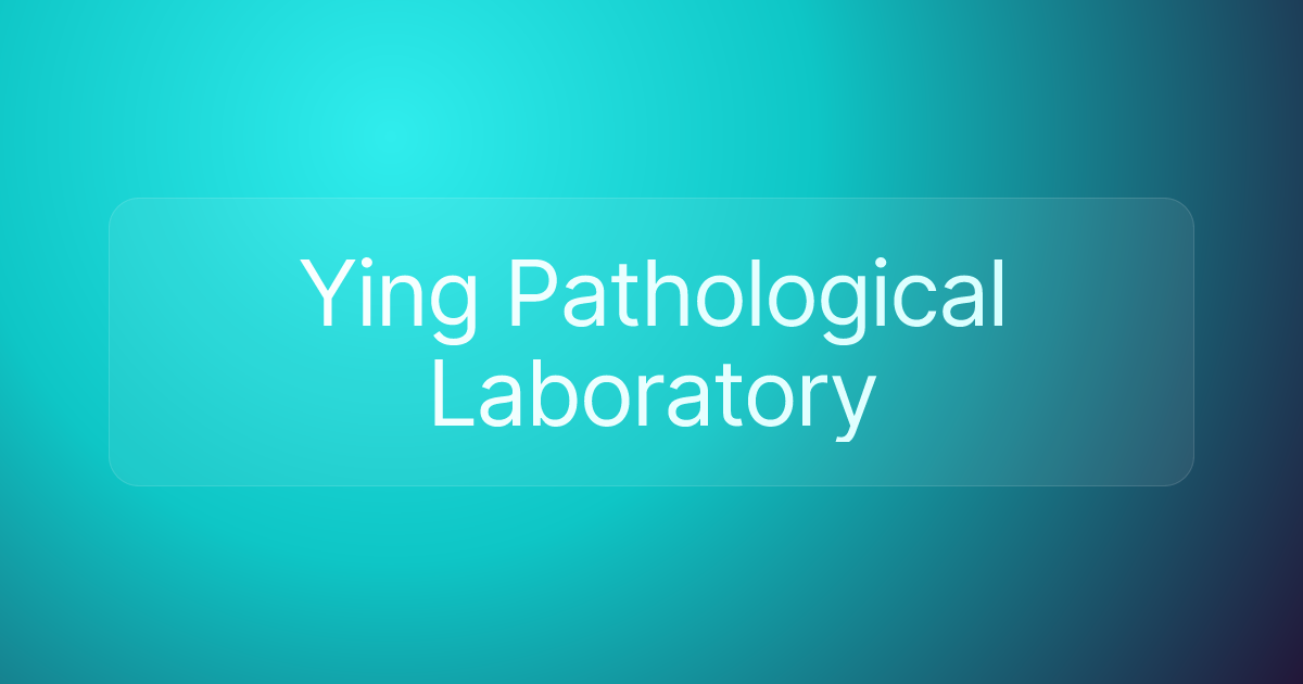 Ying Pathological Laboratory