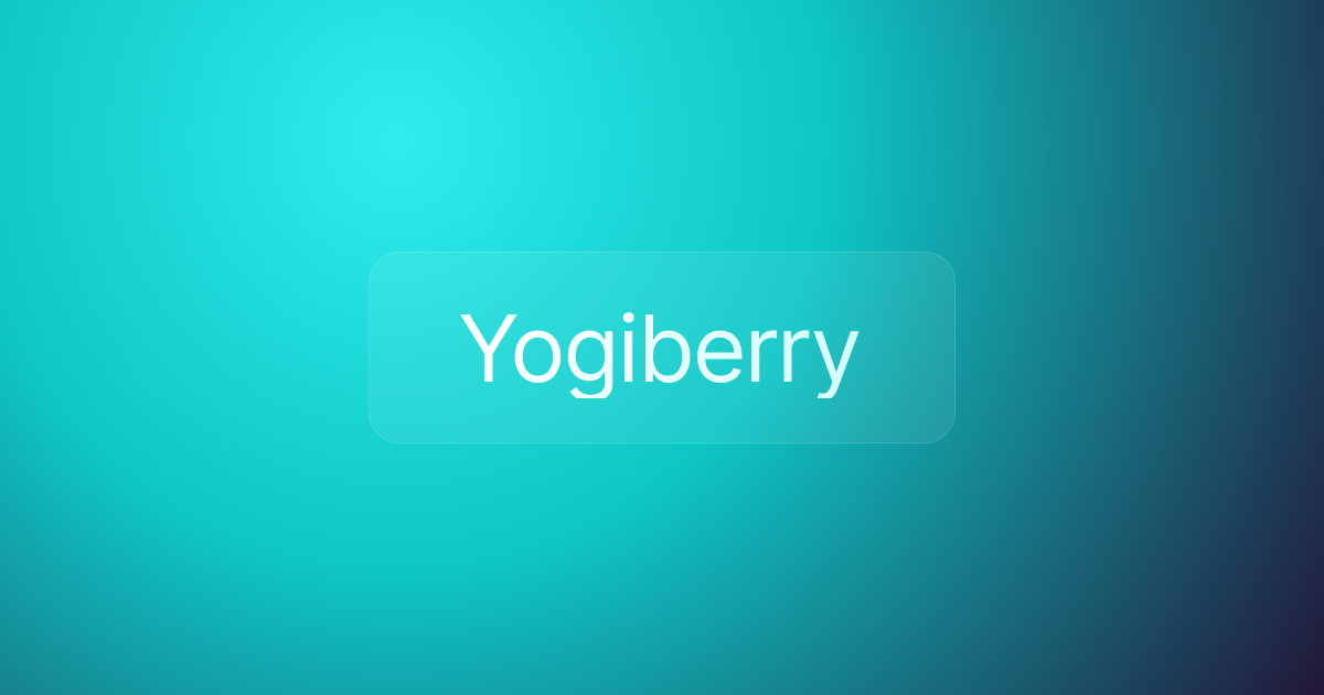 Yogiberry