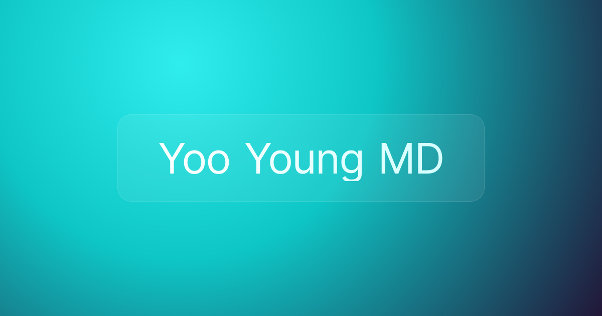 Yoo Young MD