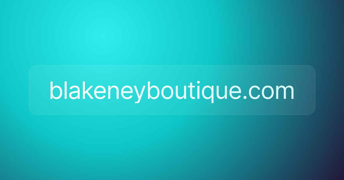 blakeneyboutique.com