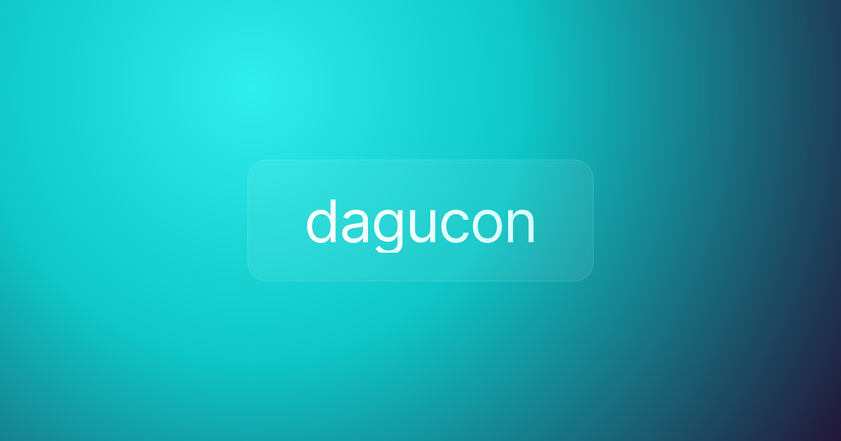 dagucon