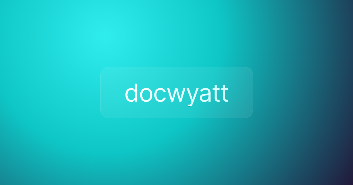 docwyatt