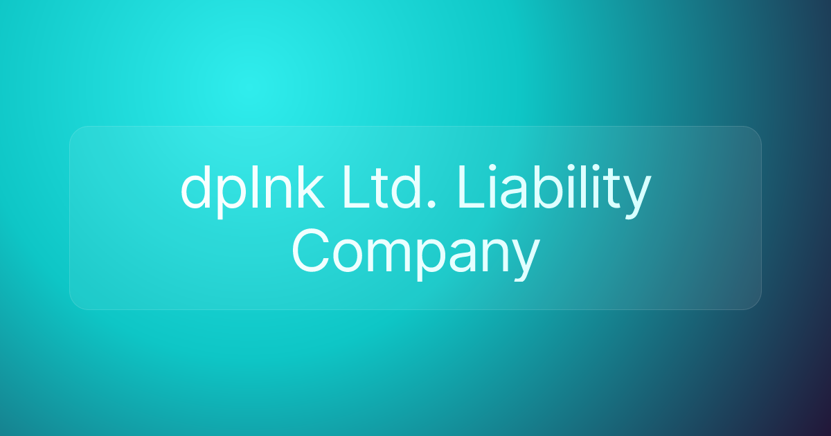 dpInk Ltd. Liability Company