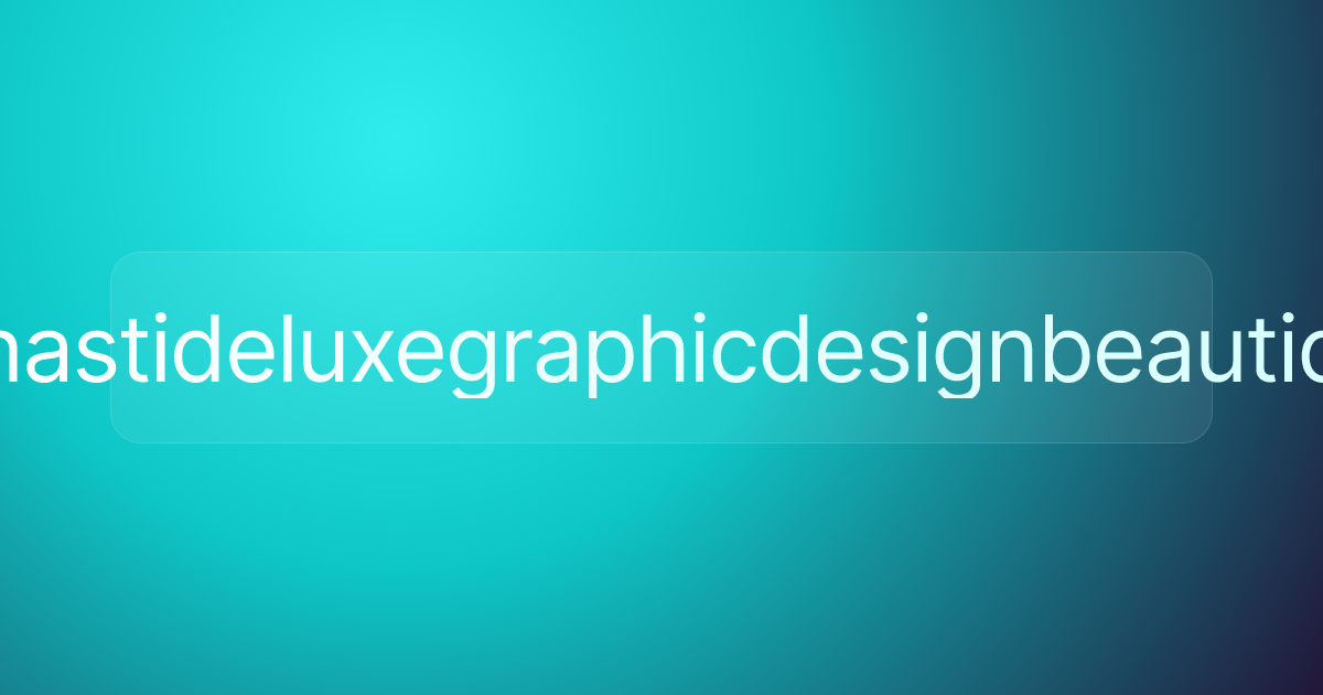 dynastideluxegraphicdesignbeautique