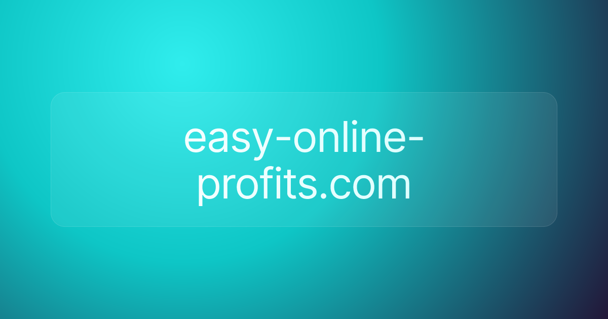 easy-online-profits.com