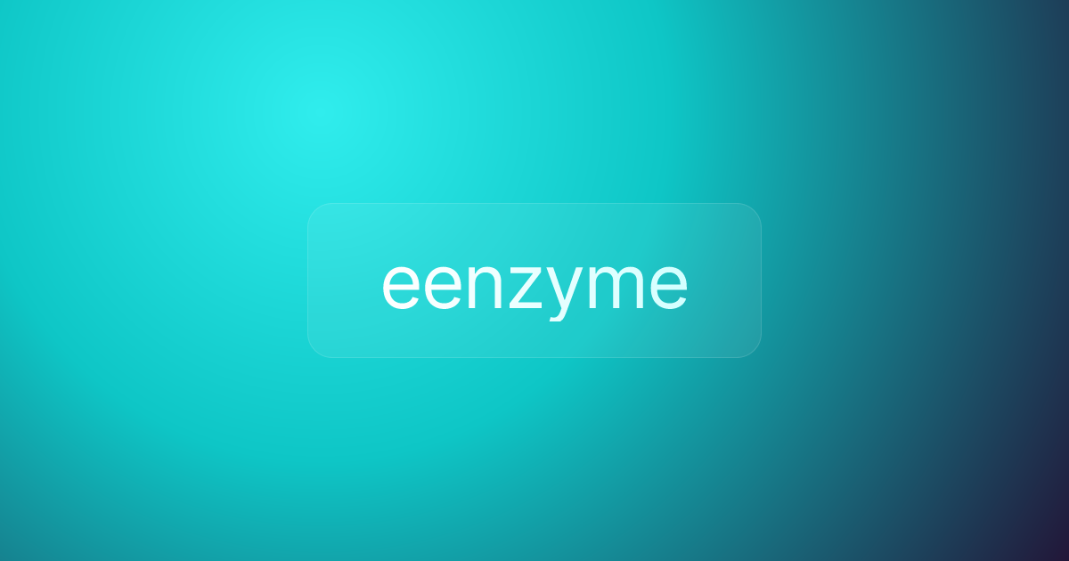 eenzyme