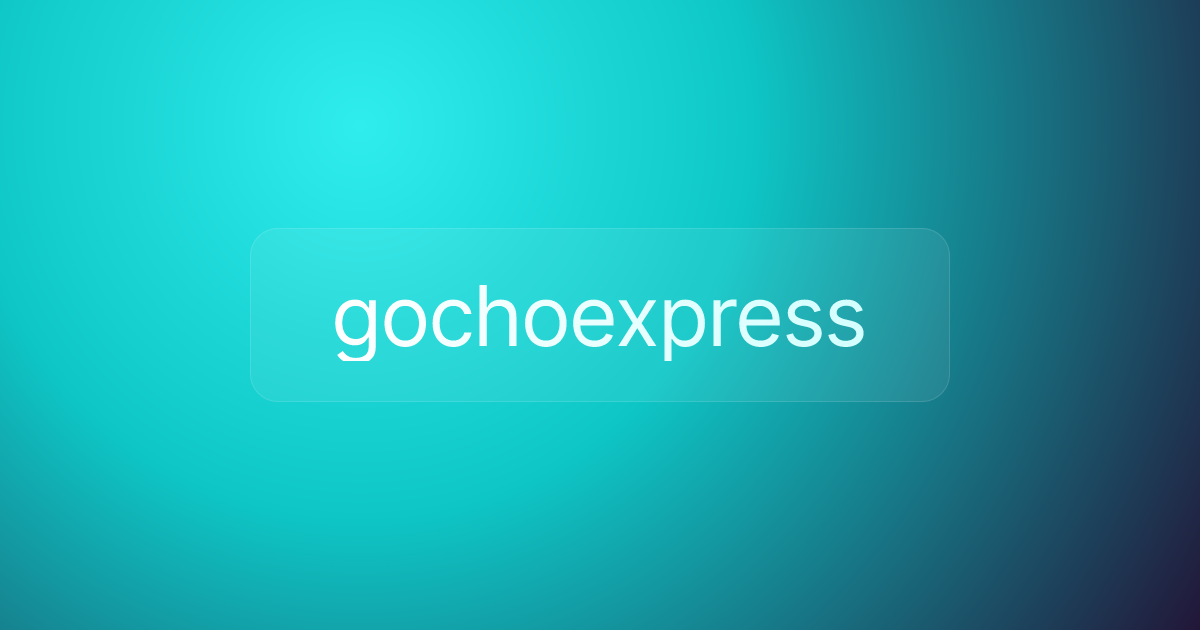 gochoexpress