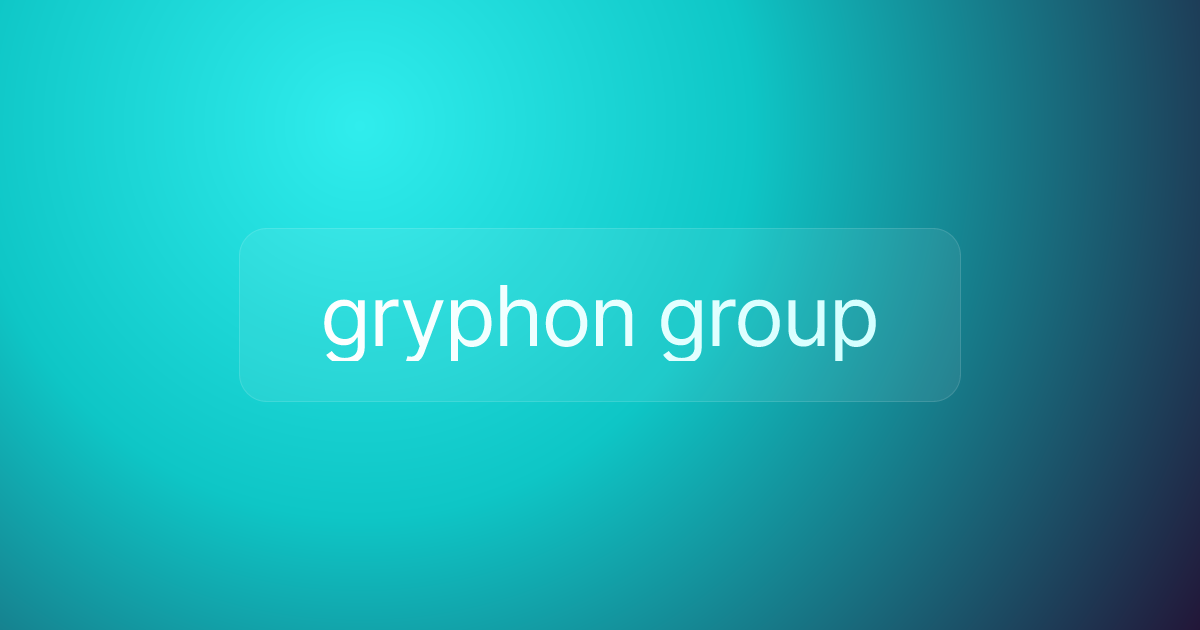 gryphon group