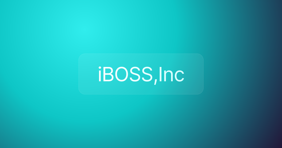 iBOSS,Inc