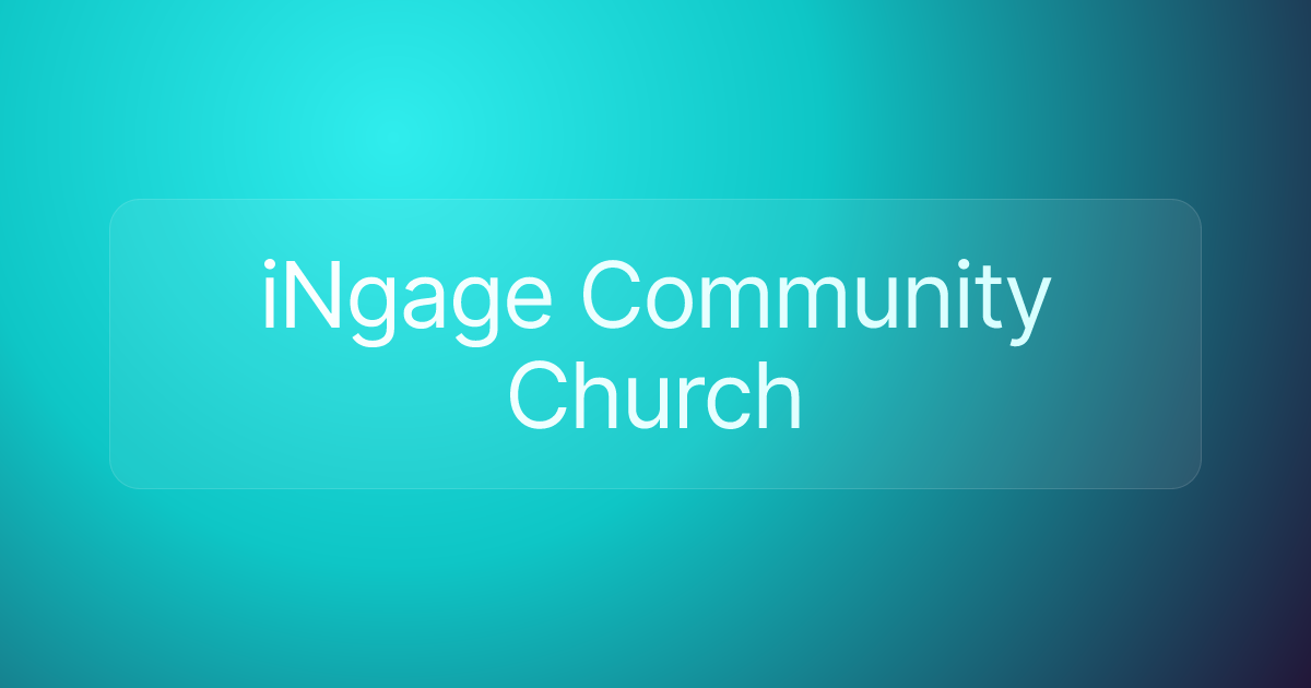 iNgage Community Church