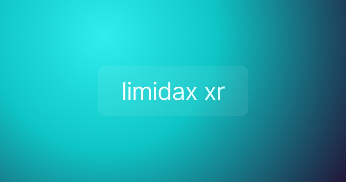 limidax xr
