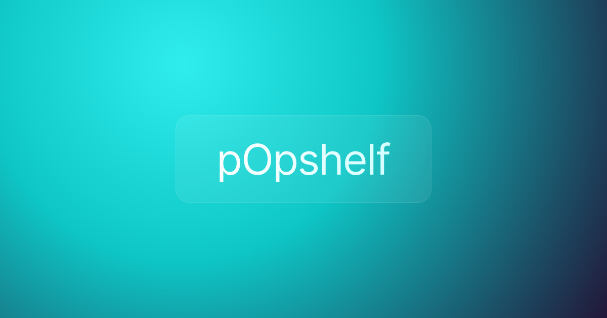 pOpshelf
