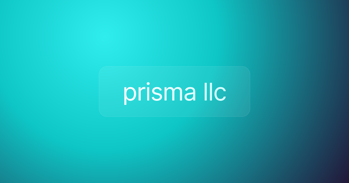 prisma llc