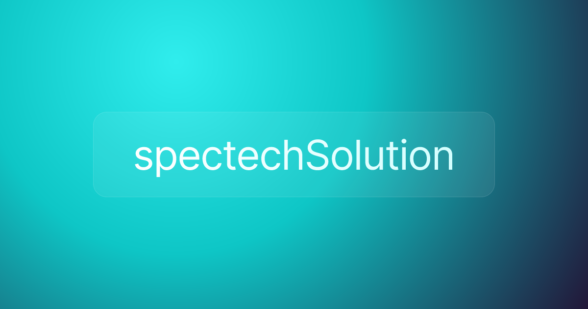 spectechSolution