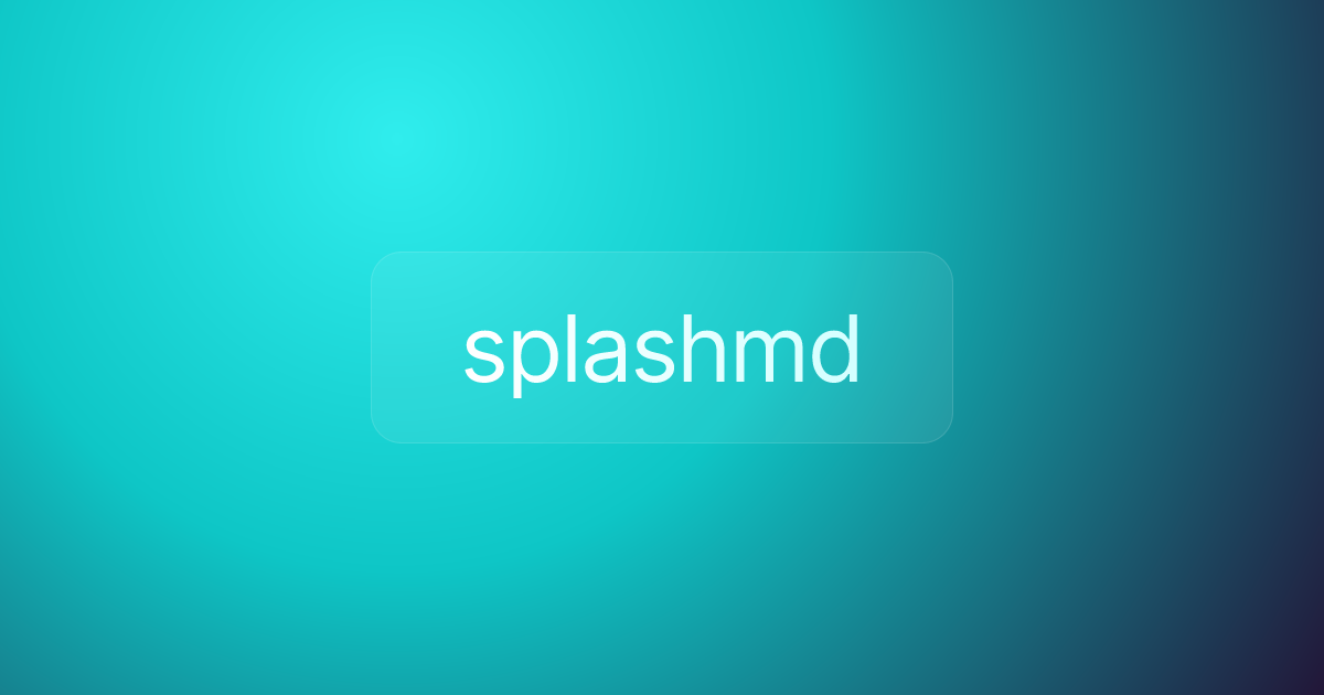 splashmd